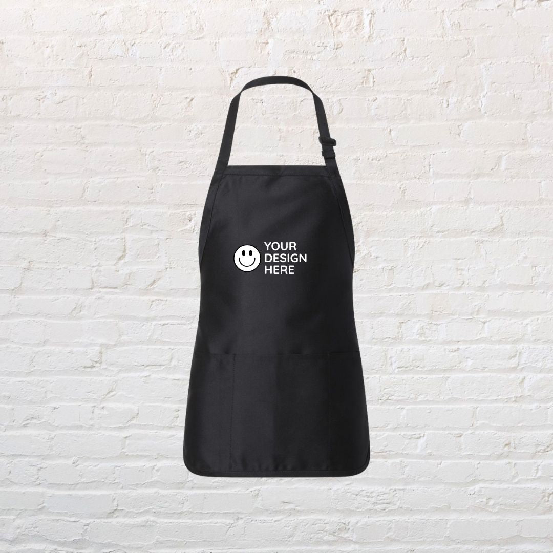 Full Lenght Apron With Pouch Pocket