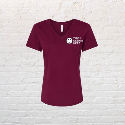 Bella Canva Relaxed V Neck Women