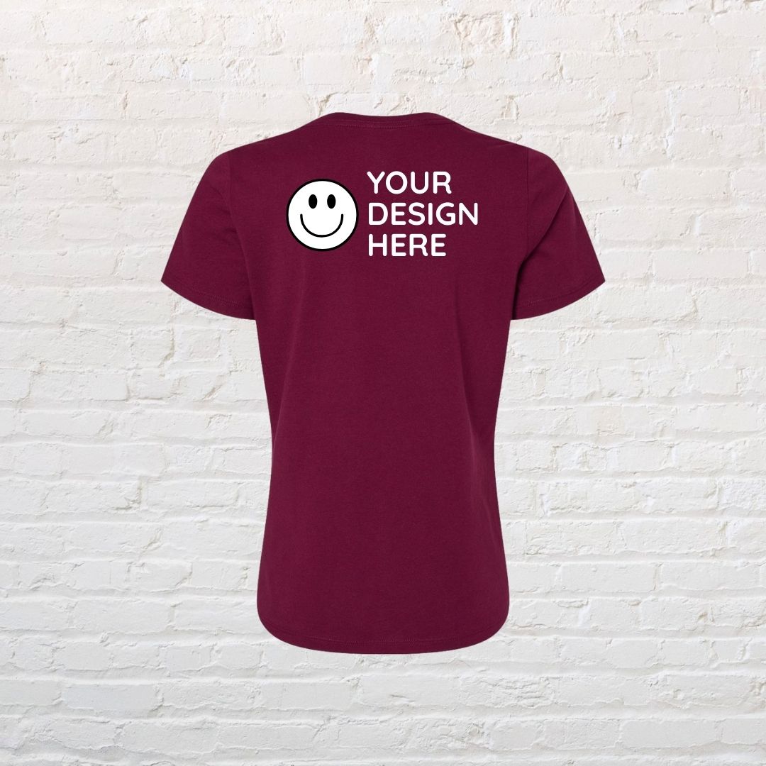 Bella Canva Relaxed V Neck Women