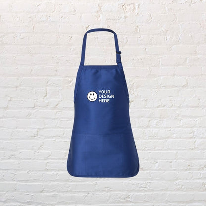 Full Lenght Apron With Pouch Pocket